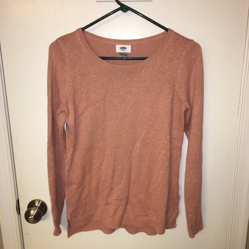 Rose gold sweater